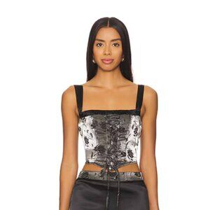 MORE TO COME CELESTE CROP TOP NWT XS